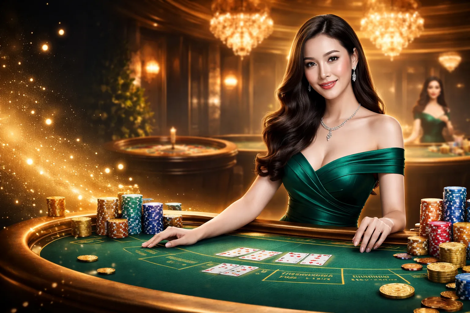 Hình ảnh jackpot lũy tiến với số tiền thưởng khổng lồ đang chờ đợi